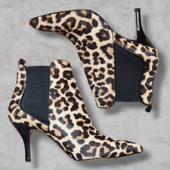 Michael Kors Cheetah Print Ankle Booties - NEW in Box - Picture 1 of 3